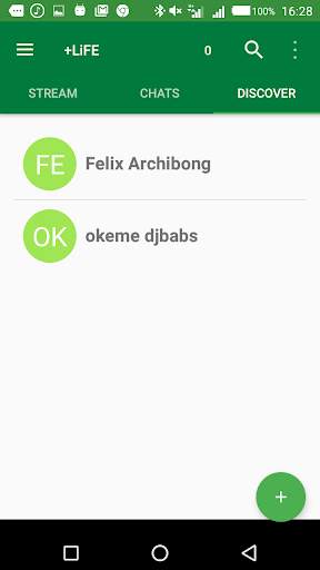 PlusLiFE App Chat without data screenshot 5