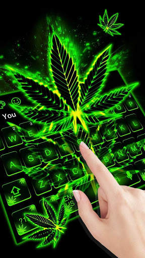 Rasta Weed keyboard स्क्रीनशॉट 2