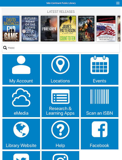 Mid Continent Public Library screenshot 2