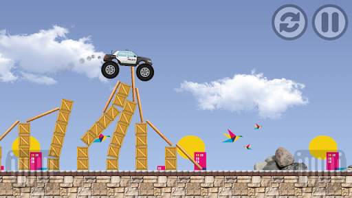 Mobil Polisi Racing Game screenshot 1