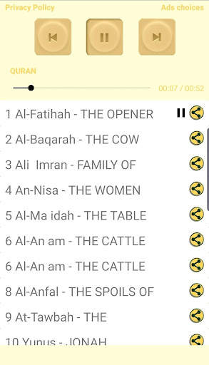 Malayalam Quran Audio screenshot 3