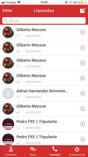 Ferromex Messenger screenshot 4