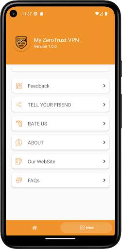 MyZeroTrust VPN screenshot 2