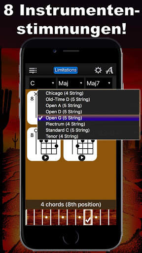 Banjo Chords Compass Lite screenshot 2