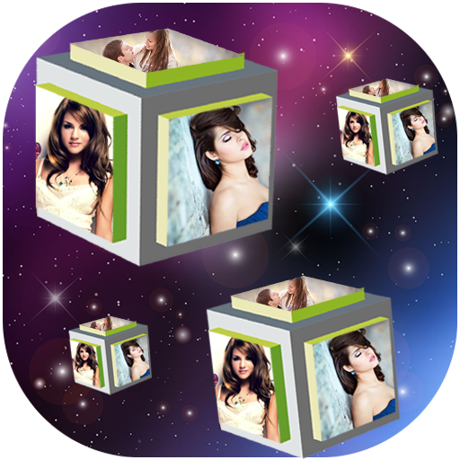 3D Cube Live Wallpaper أيقونة