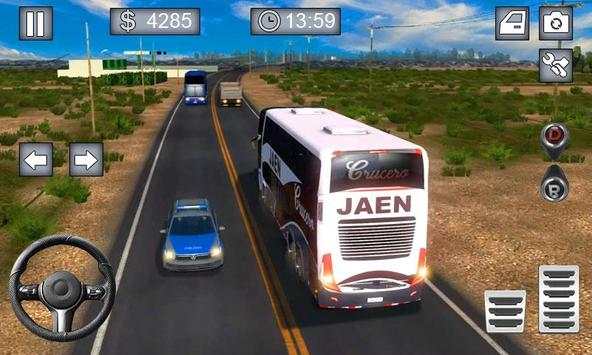Mountain Bus Racing Driving 3D screenshot 2
