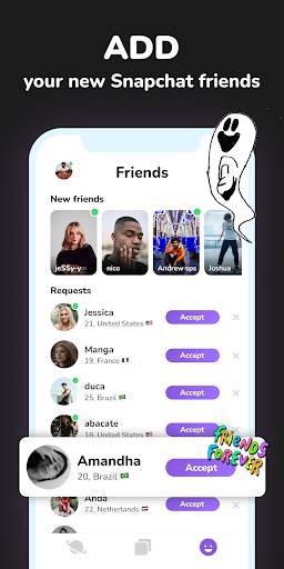 purp - Make new friends screenshot 3