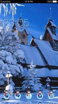 Best Snowman Theme C Launcher screenshot 1