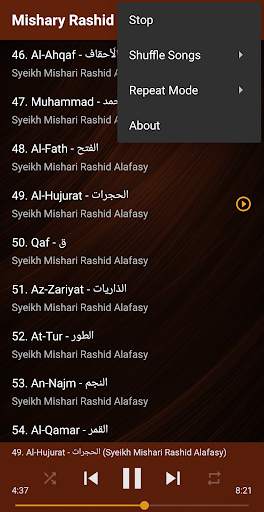 Mishary Rashid Alafasy Quran Full MP3 Offline screenshot 3