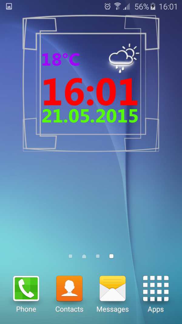 Clean Digital Clock screenshot 5