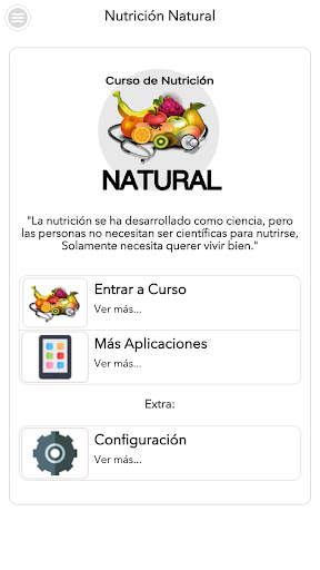 Curso de Nutrición Natural screenshot 1