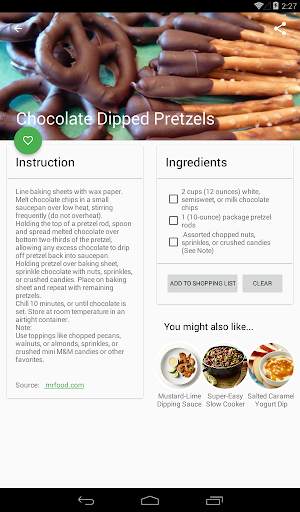Game Day Recipes скриншот 7