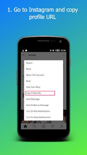 Profile Downloader for Instagram screenshot 1