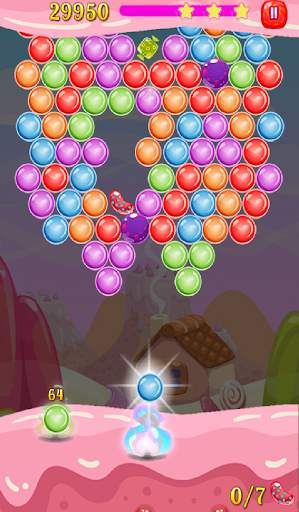 Candy Shooter - Pop Bubbles Free screenshot 1
