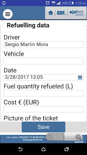 Jaltest Telematics ODF Mobile screenshot 3