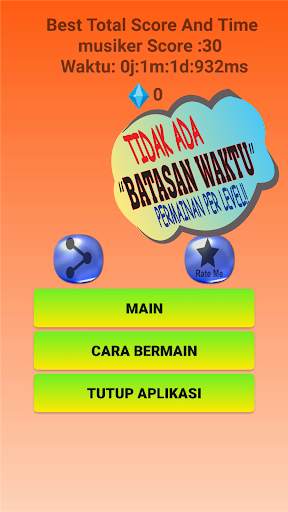 Tebak Lagu Indonesia Offline B screenshot 1