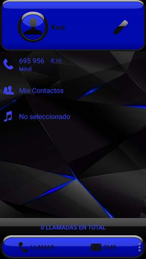 THEME FUTURA BLUE EXDIALER screenshot 4