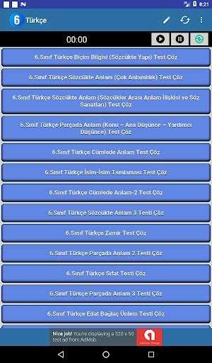 6.Sınıf Testleri Tüm Dersler 12 تصوير الشاشة