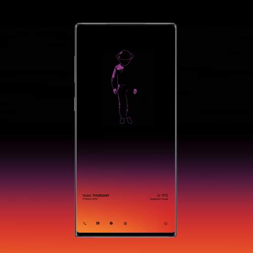 Animated KLWP theme WALKING 1.0.1
