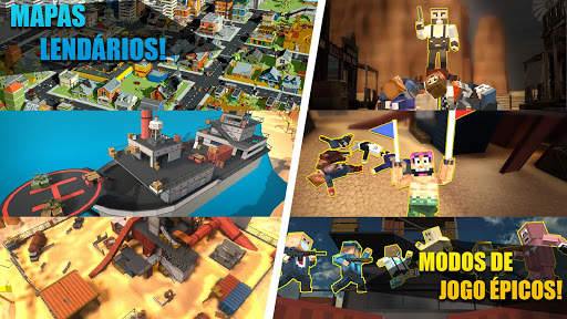 Fúria de Pixel: 3D Multiplayer screenshot 3