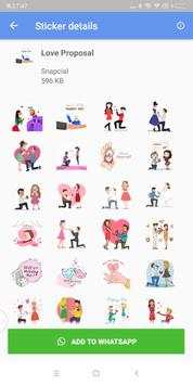 Blue Dog Love WAStickerApps Stickers for WhatsApp screenshot 5