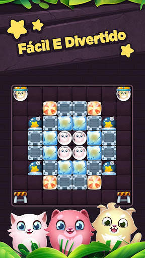 Classic Block Puzzle Game 1010: Free Cat Pop Game screenshot 3