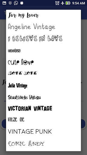 Fonts for whstApp 2020 screenshot 8