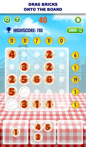 Number puzzle game - Food *Gold edition screenshot 8