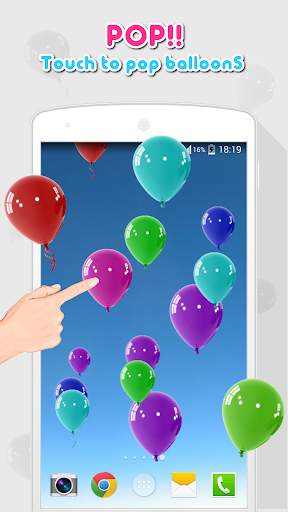 Balloons Live Wallpaper screenshot 1
