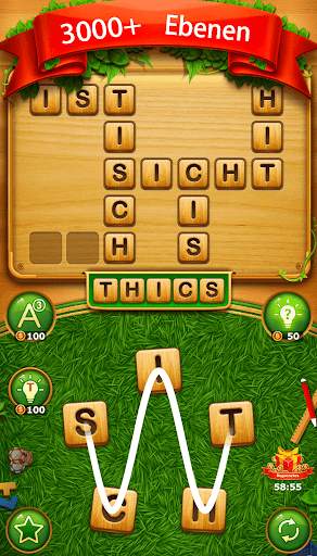 Wort Kreuzworträtsel Spiel screenshot 2