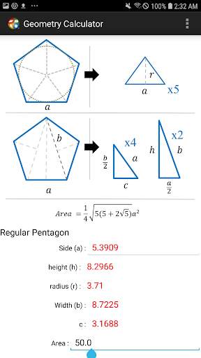 GeoCal - Geometry Calculator screenshot 5