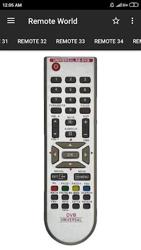 DD Free Dish Remote Control (36 in 1) screenshot 8
