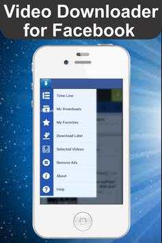 HD Fast Video downloaded for Facebook free screenshot 1