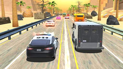 Traffic Car Racing: 3D Game screenshot 7