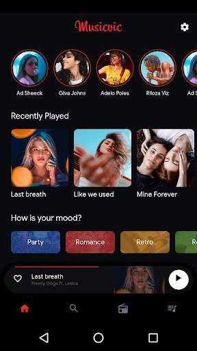 Musicvic - Template screenshot 3