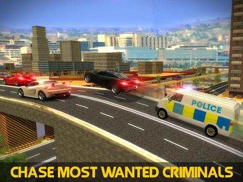 Police Mini Bus Crime Pursuit screenshot 1