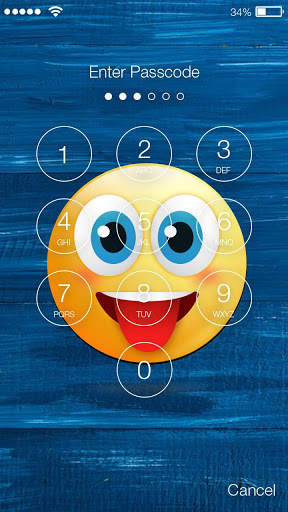 Face Emoji Smiley Lock Screen screenshot 2