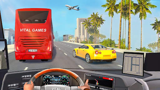 Simulator 3D Pengemudi Bus screenshot 4