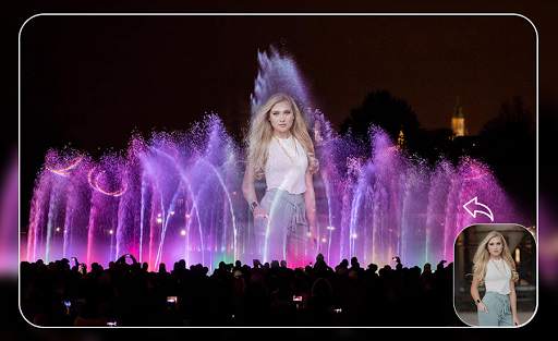 Water Fountain Photo Frames screenshot 2