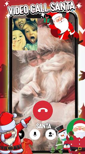 Video Call Santa Claus - Real Video Call App screenshot 3