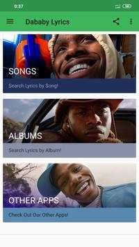 Dababy Lyrics screenshot 2