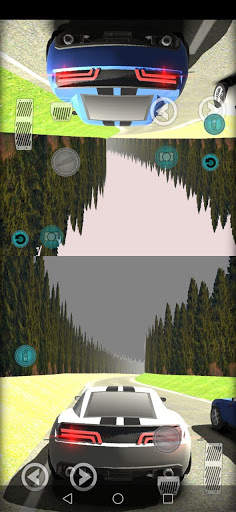 Two Player Racing 3D - 2 Player Car Race screenshot 3