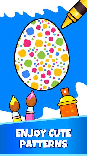 Easter Egg Coloring - Surprise Eggs Game For Kids 5 تصوير الشاشة
