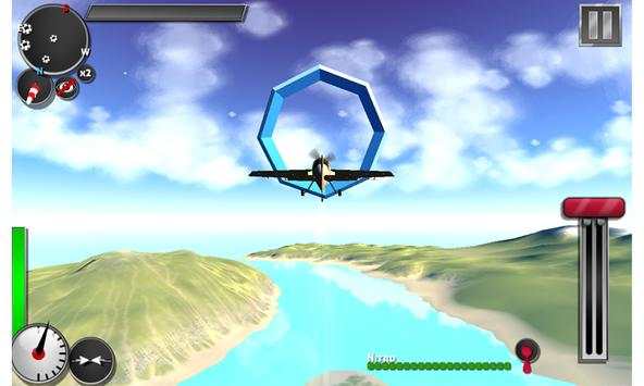 3D Airplane Flight Sim 2015 screenshot 3