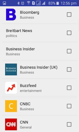 News widget screenshot 3