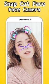 Snap Cat Face Camera screenshot 1