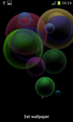 Bubbler Live Wallpaper screenshot 2