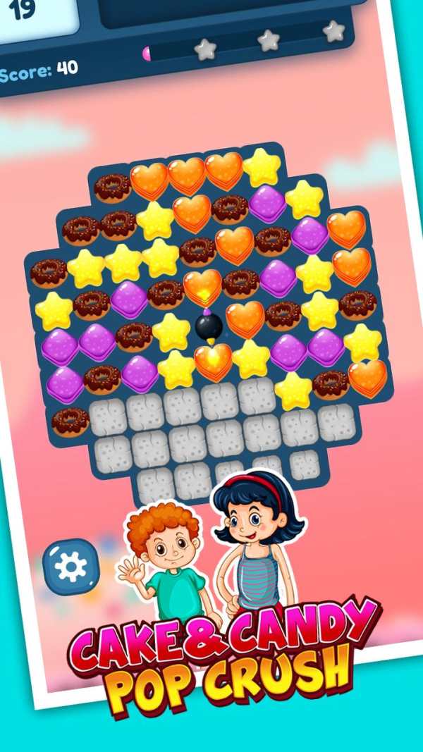 Cake Candy Pop Crush : Match Puzzle Game screenshot 2