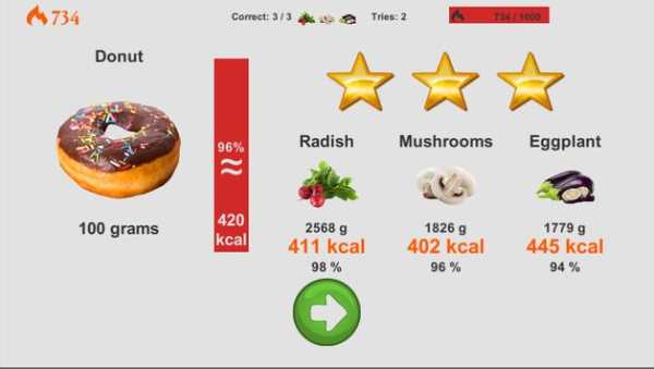 CaloRate: Food comparison screenshot 3