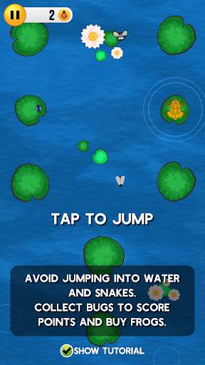 Tap Tap Frog स्क्रीनशॉट 3